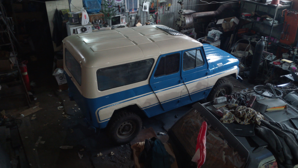 Photo from the logbook UAZ 3153