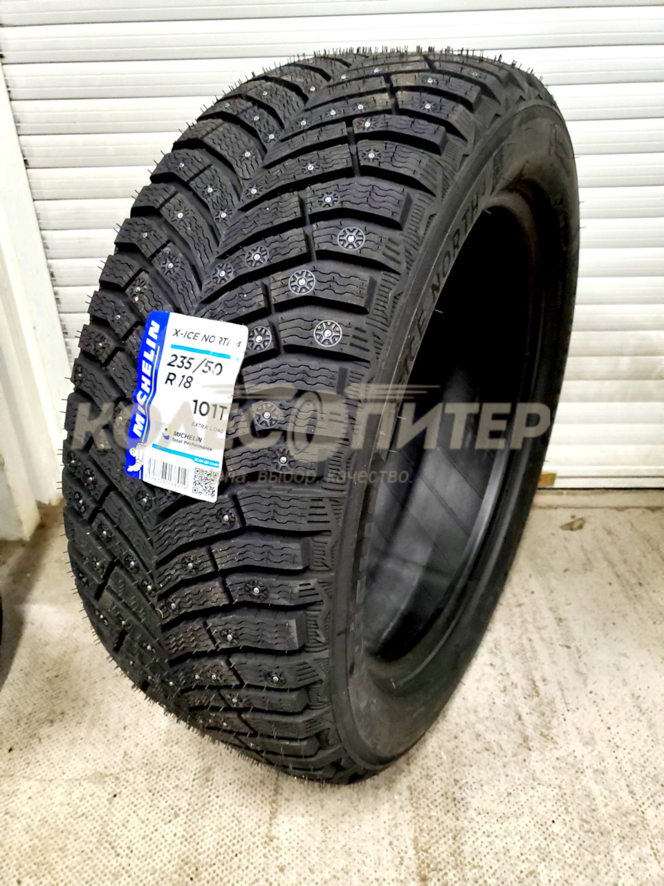 11 — Зимняя резина Michelin X-Ice North 4 SUV — Volkswagen Touareg (3G), 3  л, 2018 года | шины | DRIVE2