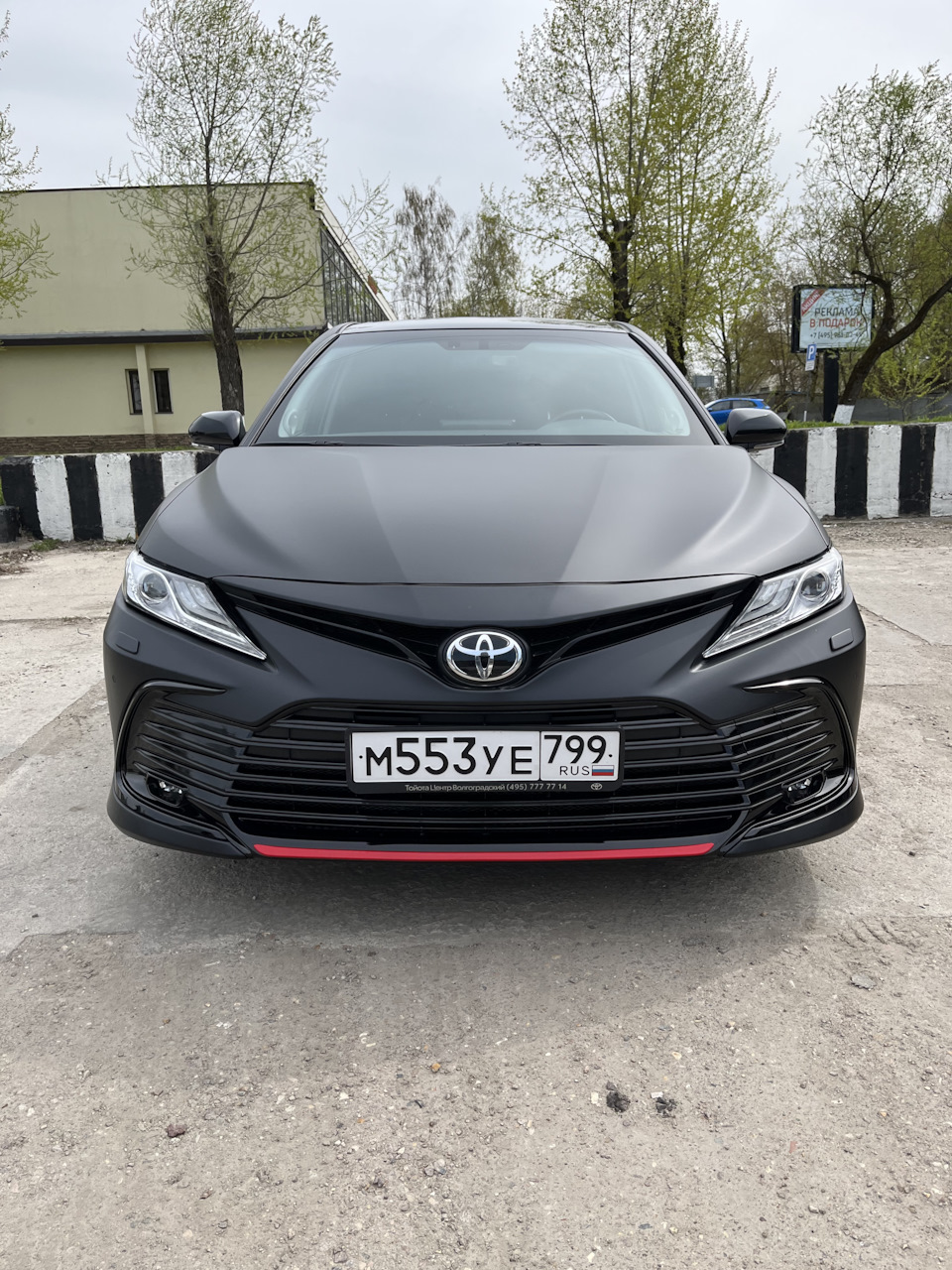 Матовая пленка — Toyota Camry (XV70), 3,5 л, 2021 года | стайлинг | DRIVE2