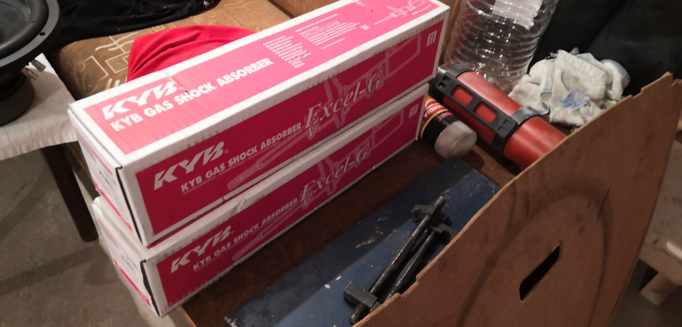 Замена задних стоек — Mitsubishi Lancer X, 1,6 л, 2011 года | своими ...