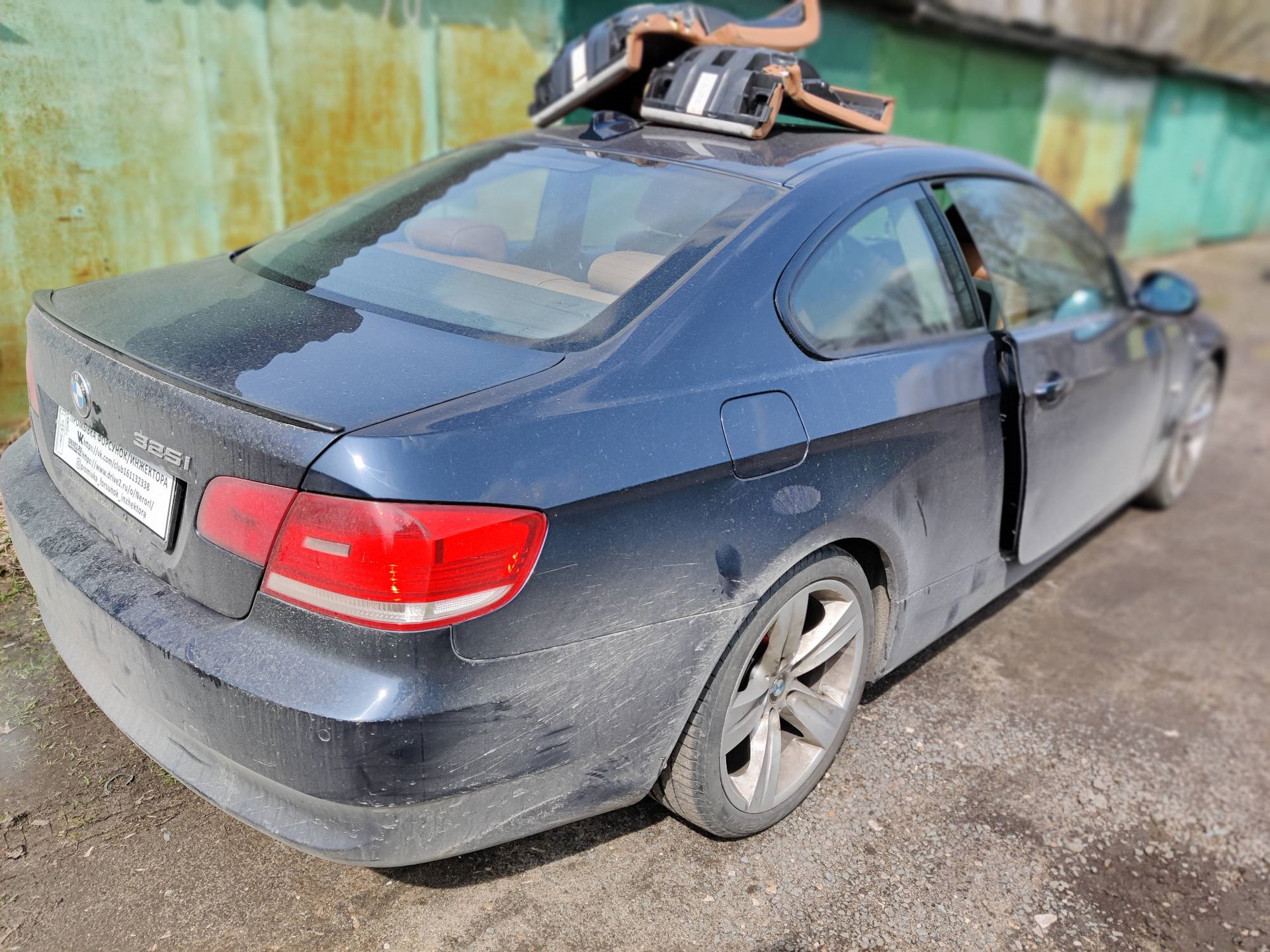 BMW 325 промывка форсунок без снятия с двигателя — Промывка форсунок ...