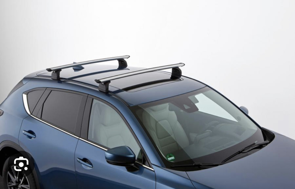 Поперечные дуги багажника на крыше — Mazda CX-5 (2G), 2 л, 2018 года ...
