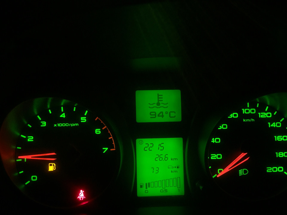 И снова про повышенные обороты ХХ — Lada Гранта, 1,6 л, 2015 года ...