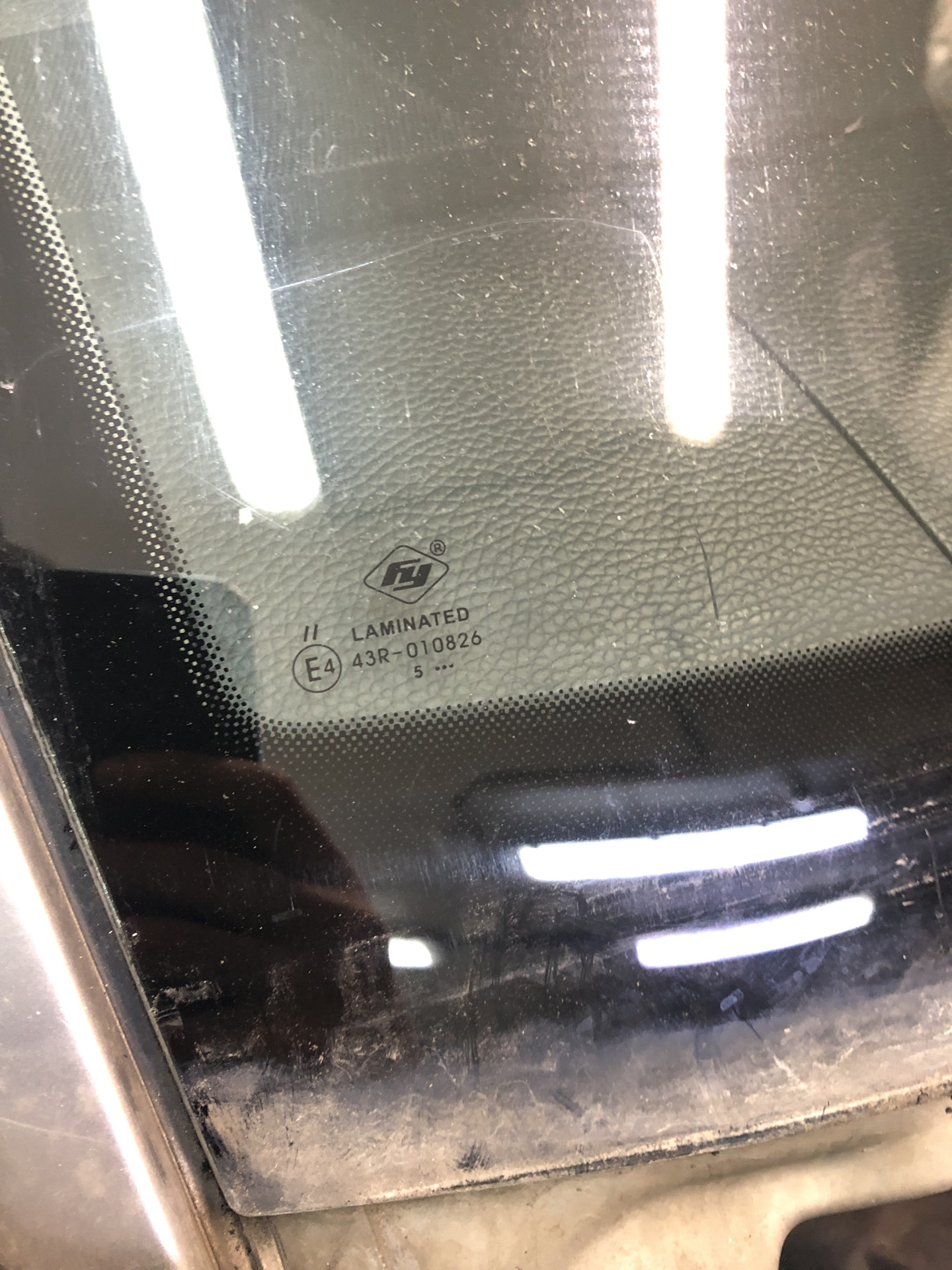 #34 Замена лобового стекла от т6. Зеркало заднего вида т6 ...