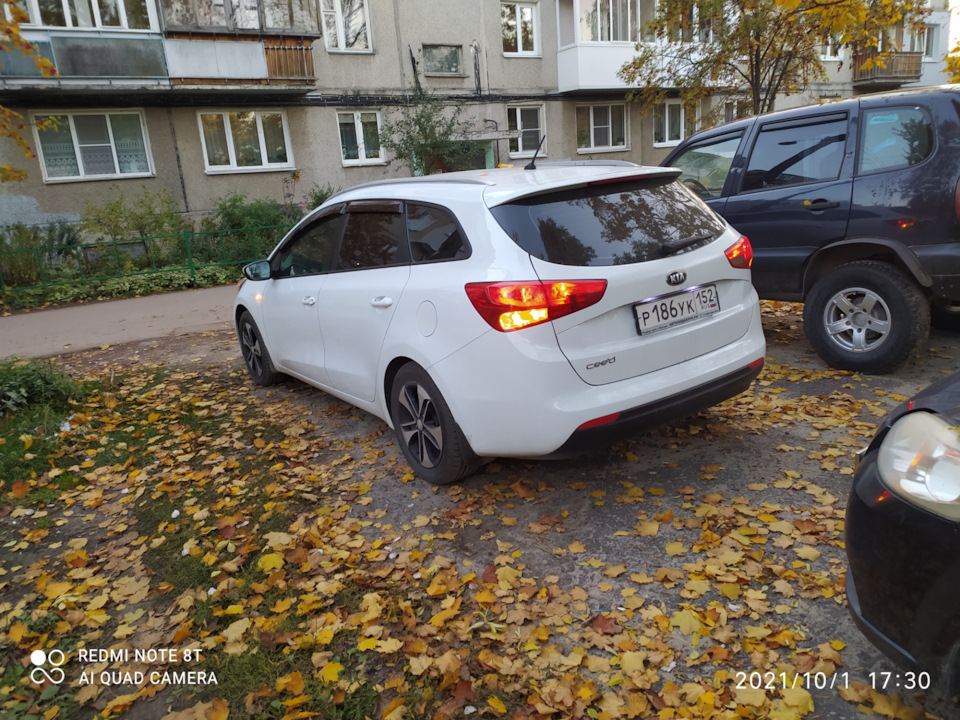 Поменял масло в двигателе и лампы в ходовых огнях — KIA Ceed (2G), 1,6 ...