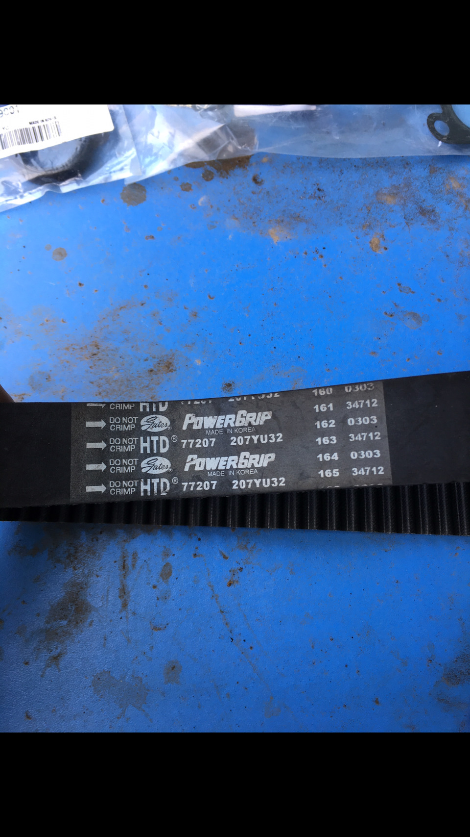 Ремень Gates оригинал или подделка? — Hyundai Sonata IV (EF), 2,7 л ...