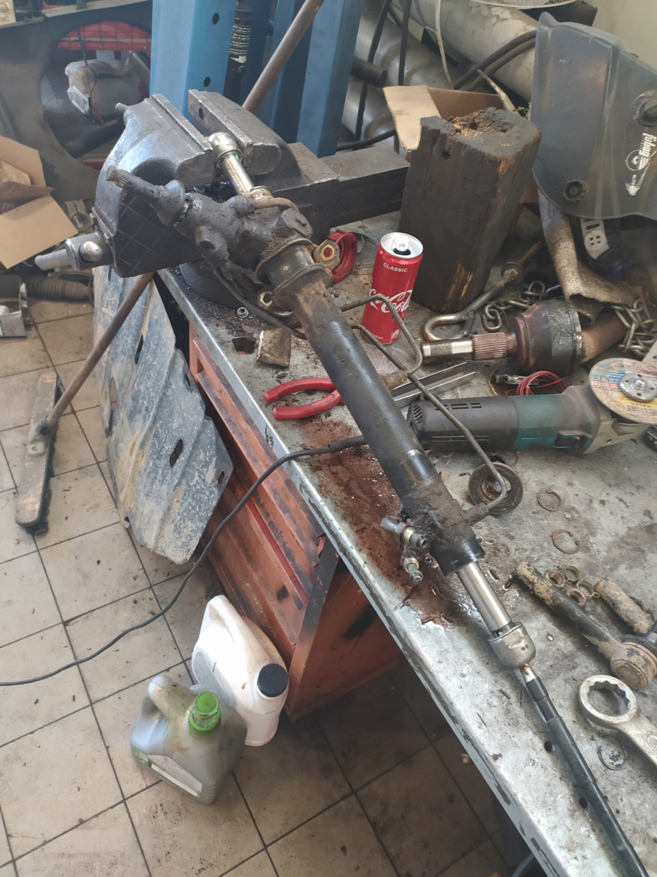 [#130]-Перебор рулевой рейки — Subaru Forester (SF), 2,5 л, 1997 года ...