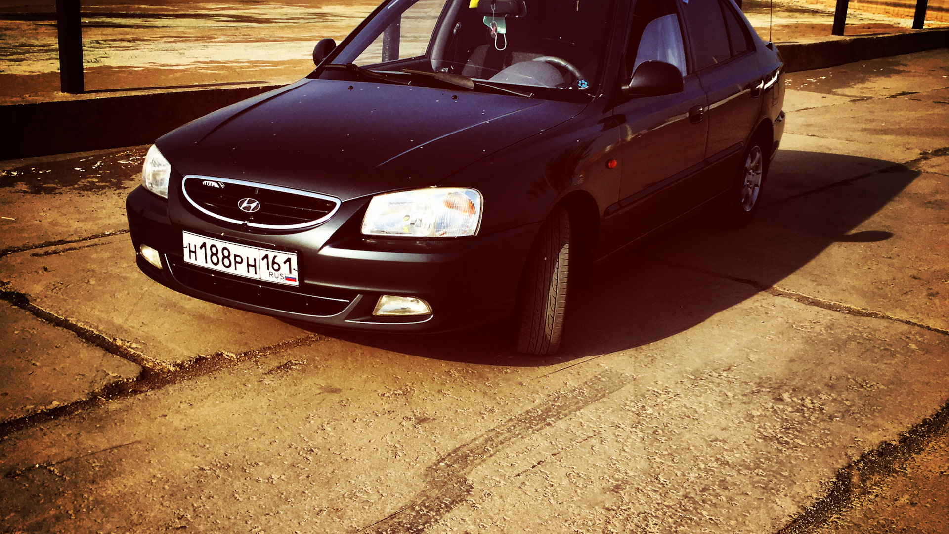 Hyundai Accent (2G) 1.5 бензиновый 2008 | V8 на DRIVE2