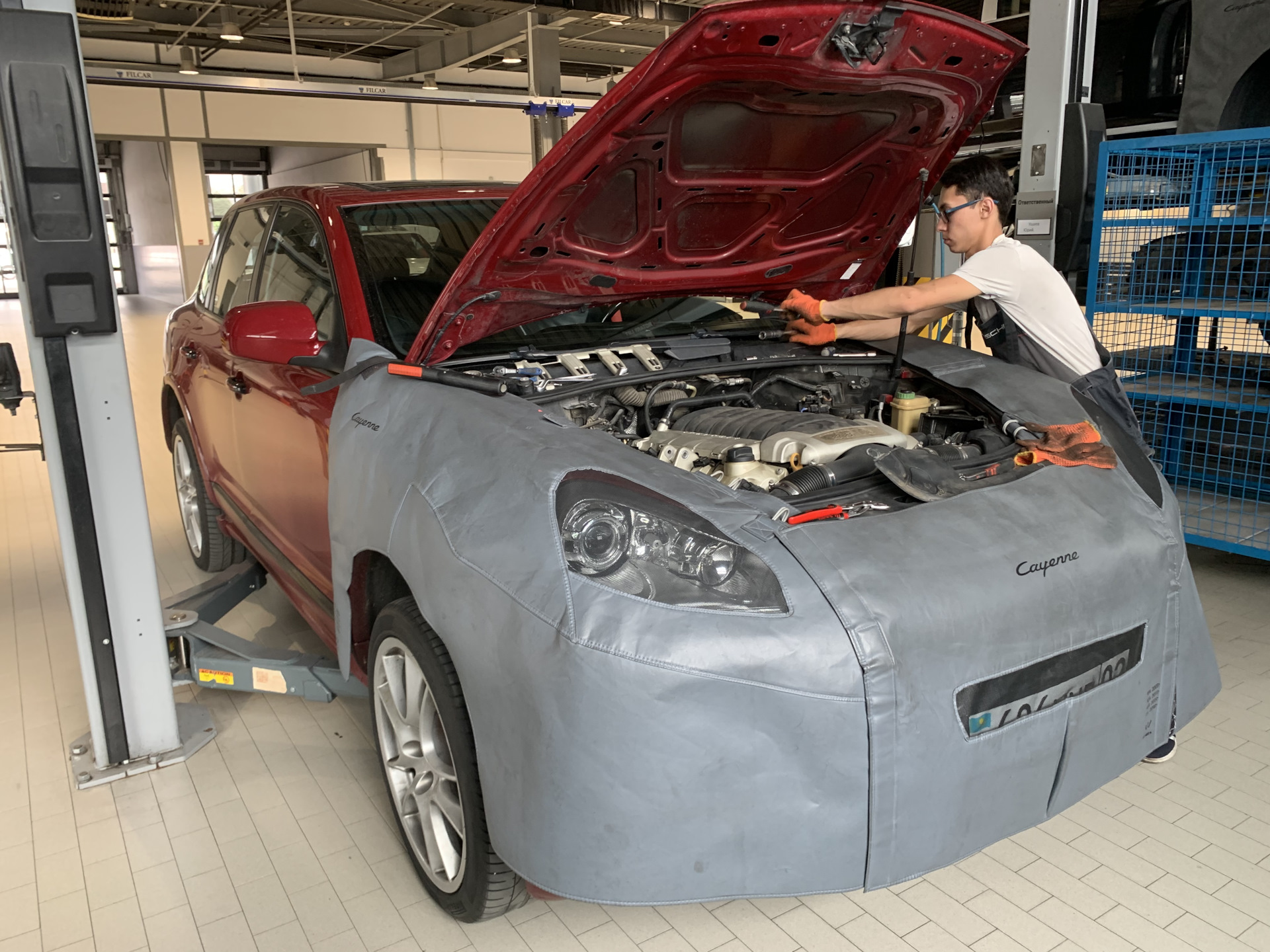 Диагностика у ОД перед покупкой — Porsche Cayenne (1G) 955/957, 4,8 л ...