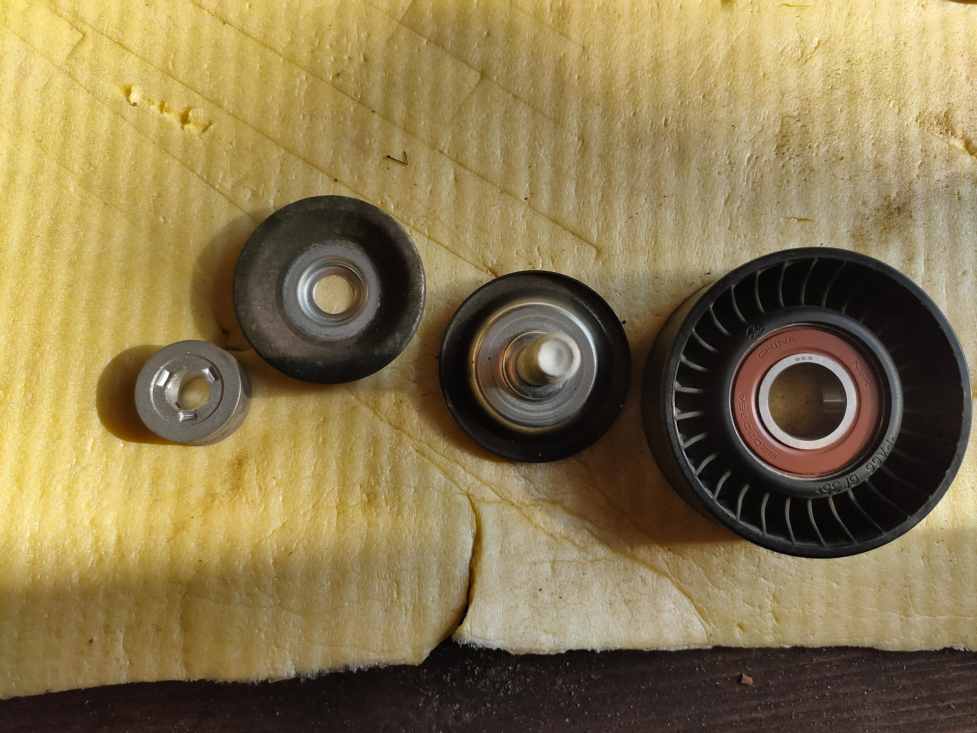 Приводной ремень и ролики на Тигго 5 (T21FL) — Chery Tiggo 5, 2 л, 2017 ...