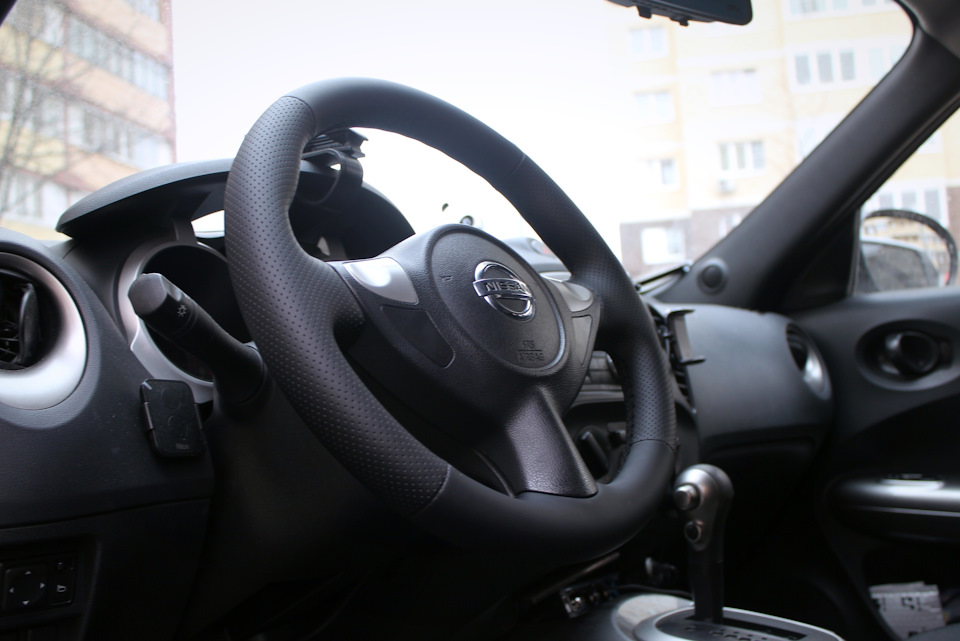 Инструкция по установке оплётки с подложкой — Nissan Juke (1G), 1,6 л ...