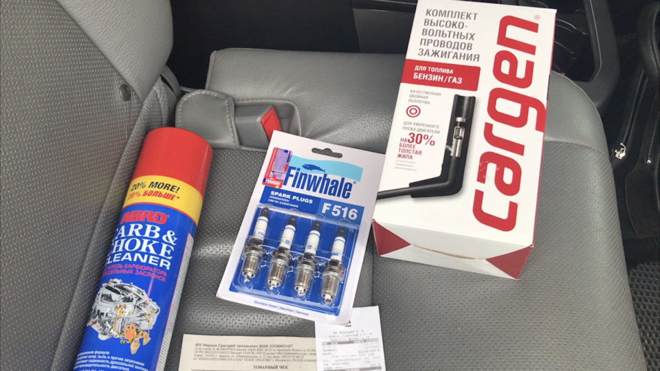Свечи, провода, промывка дроссельной заслонки — УАЗ 315196, 2,7 л, 2012 ...