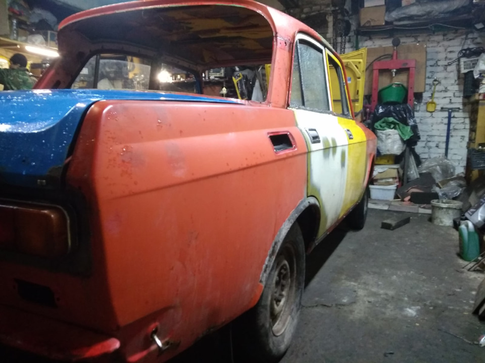 Продолжение игры — Москвич 2140, 1,3 л, 1976 года | кузовной ремонт ...