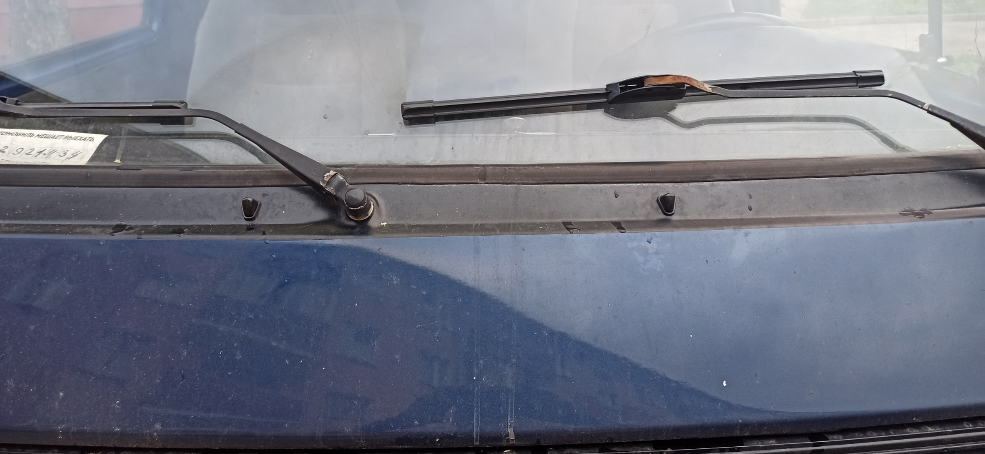 Форсунки лобового стекла — Volkswagen Transporter T3, 1,9 л, 1990 года ...