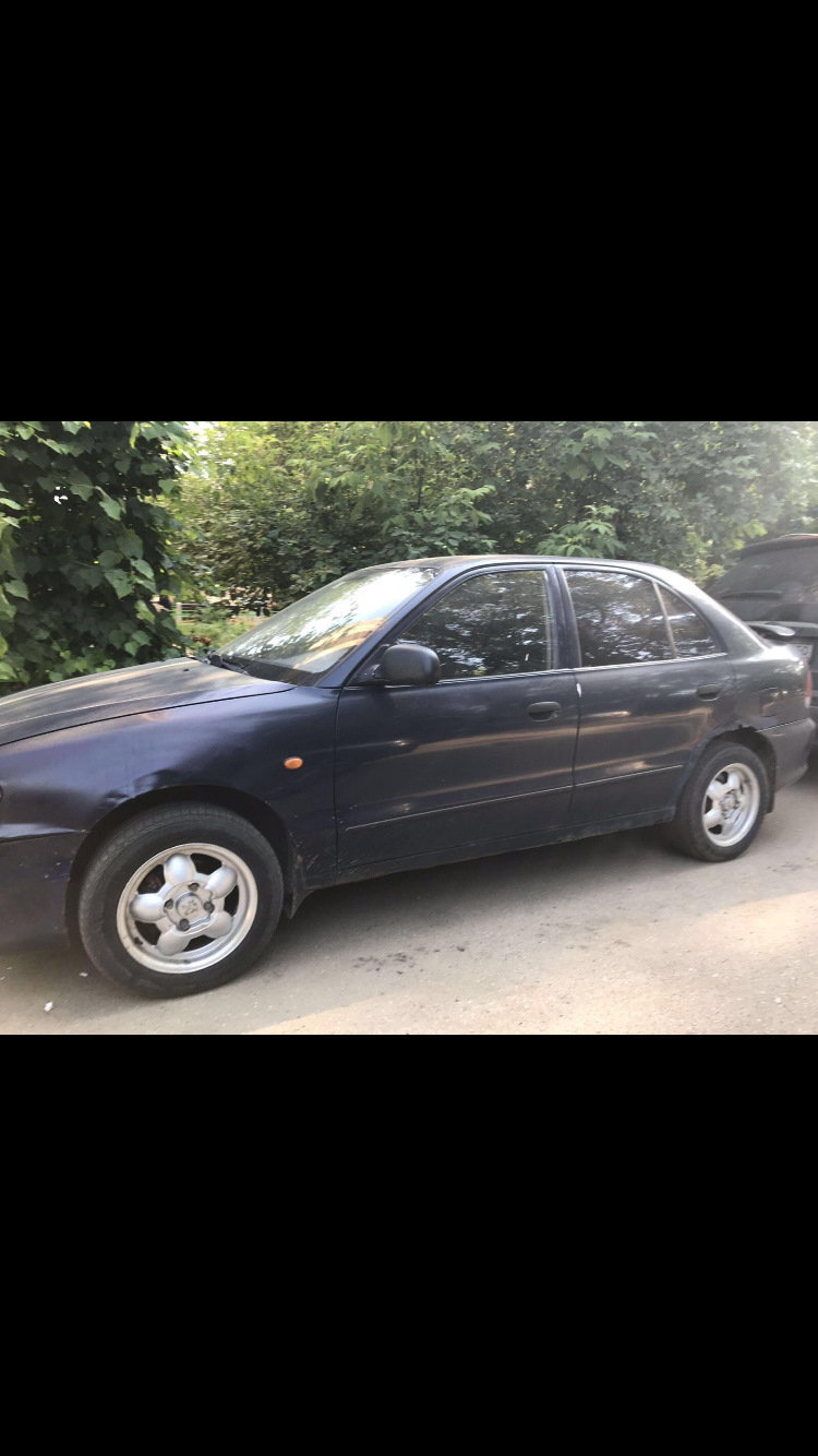 Разбор авто на запчасти — Hyundai Accent (1G), 1,3 л, 1998 года | продажа  машины | DRIVE2