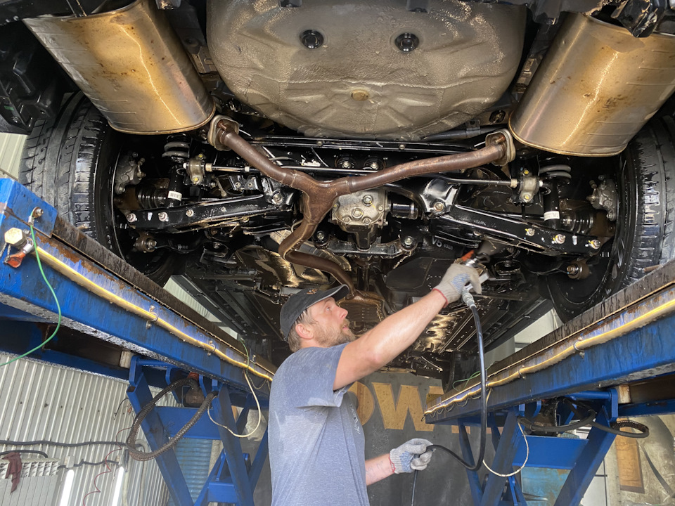 4. Мойка и обработка днища — Subaru Forester (SJ), 2 л., 2014 года ...