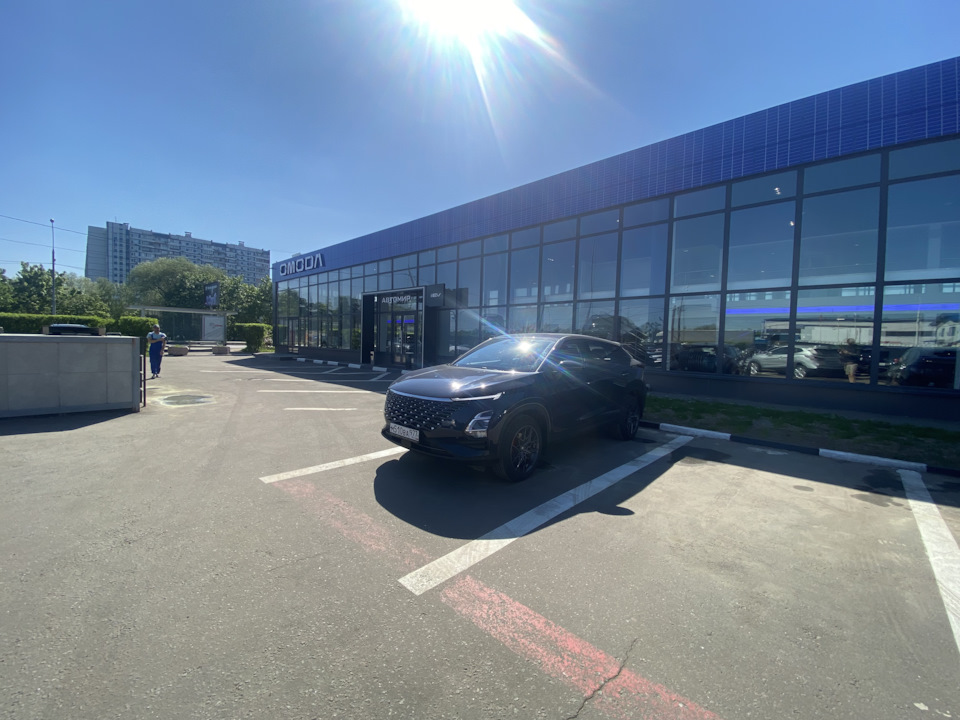 OMODA C5 проходим ТО2 в Автомир Крылатское — Omoda C5, 1,6 л, 2023 года ...