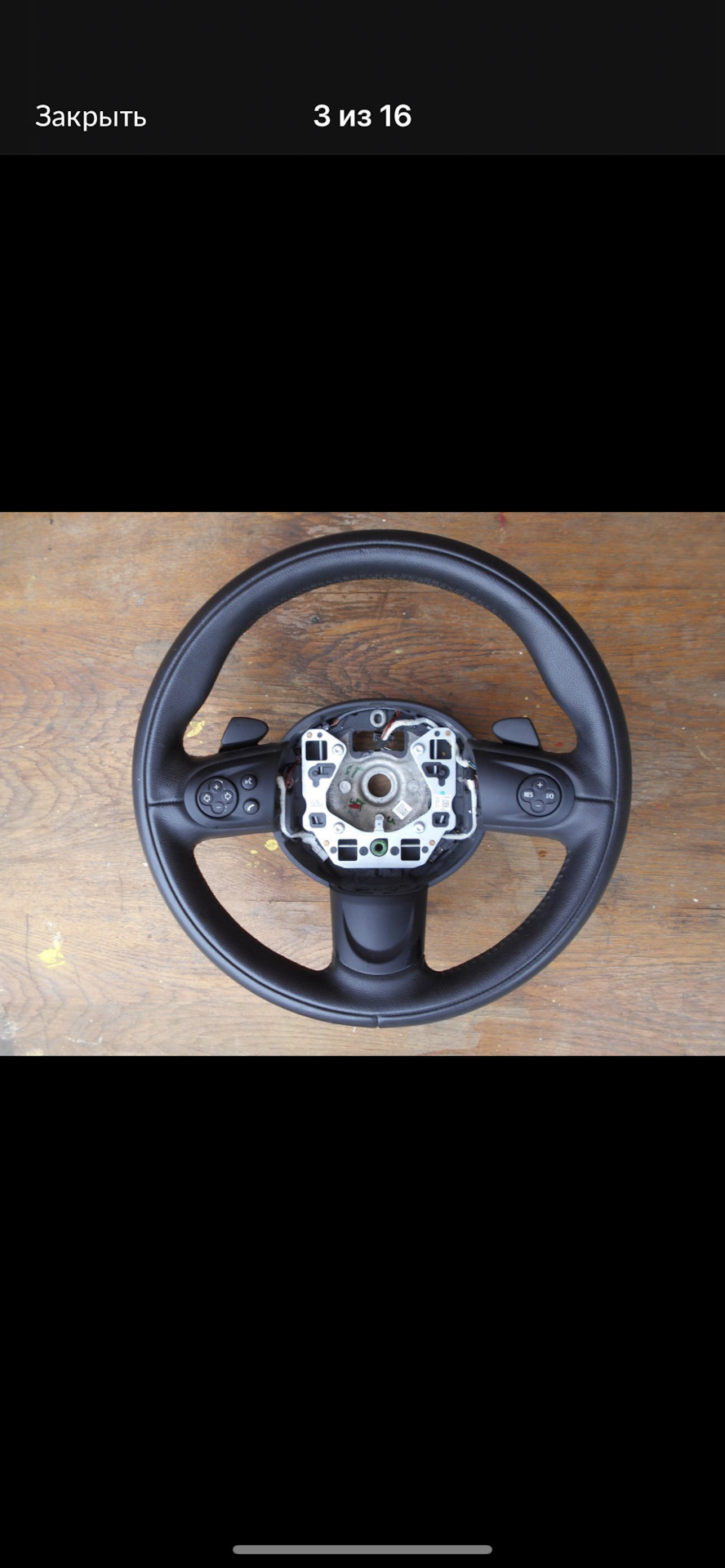 Кто сможет поставить руль на мини Р53? — MINI Cooper S Mk II, 1,6 л ...