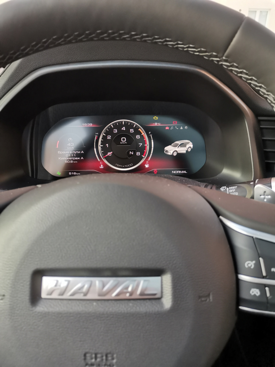 Нейтраль Haval рест 2.0 F7 F7x — Haval F7, 2 л, 2023 года | наблюдение |  DRIVE2