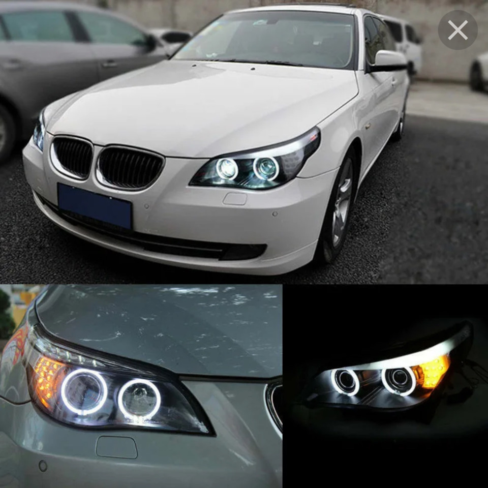 тонировка передних фар BMW e60 - DRIVE2