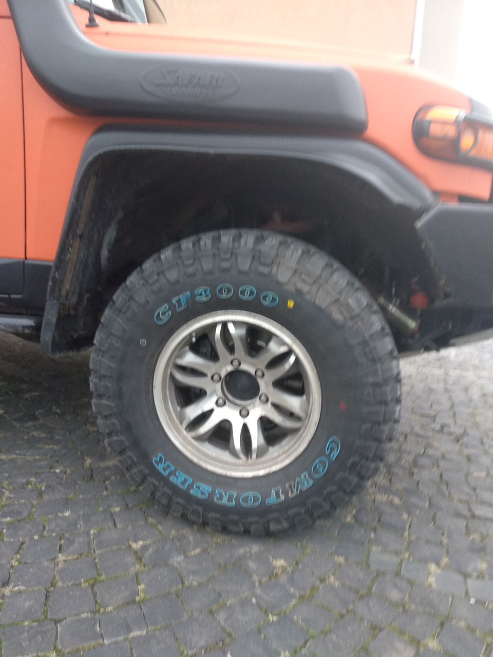 Самая тихая МТ — Toyota FJ Cruiser, 4 л, 2008 года | шины | DRIVE2