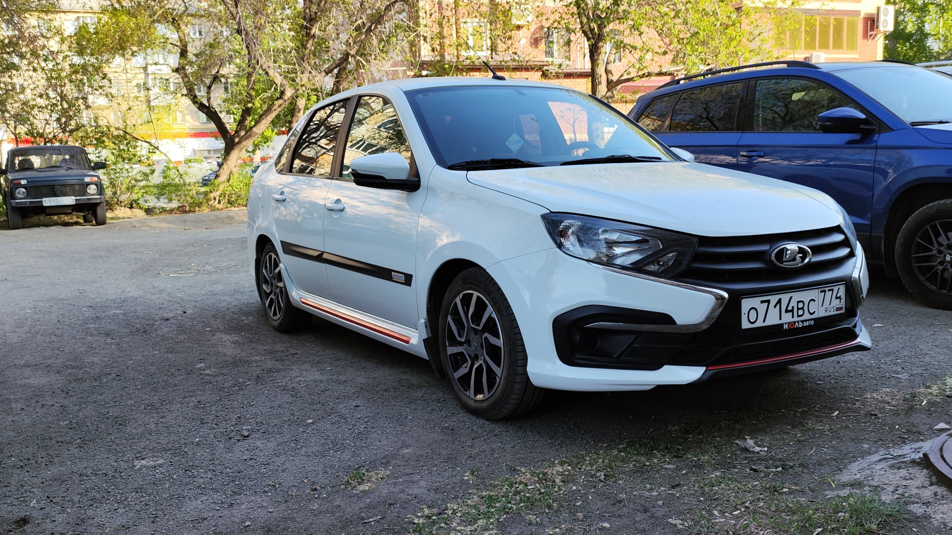 Lada Гранта Drive Active 1.6 бензиновый 2020 | Пломбир, часть 2 на DRIVE2