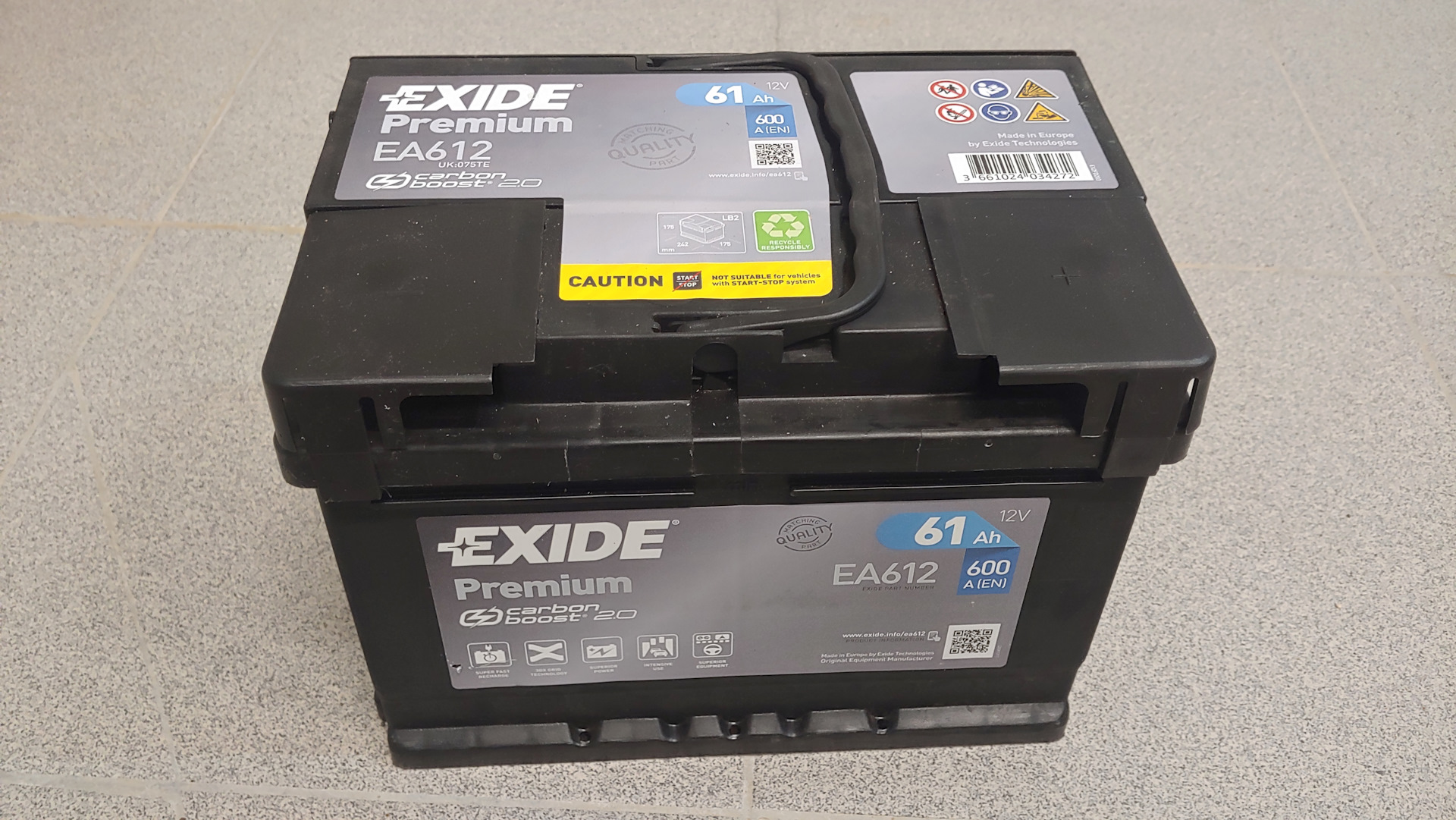 Exide ea612