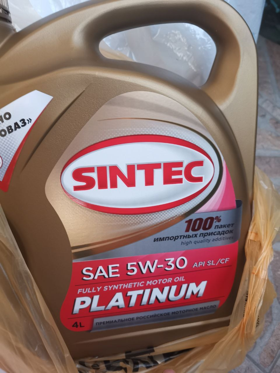 Sintec oil club масла