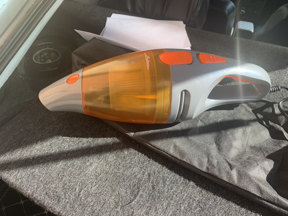Автомобильный Пылесос AIRLINE CYCLONE TURBO VCA-03 600 ПА 150Вт 0,5л ...