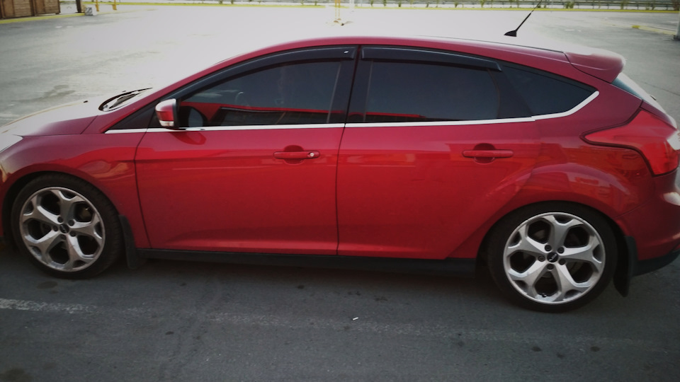 Candy Red Ford Focus