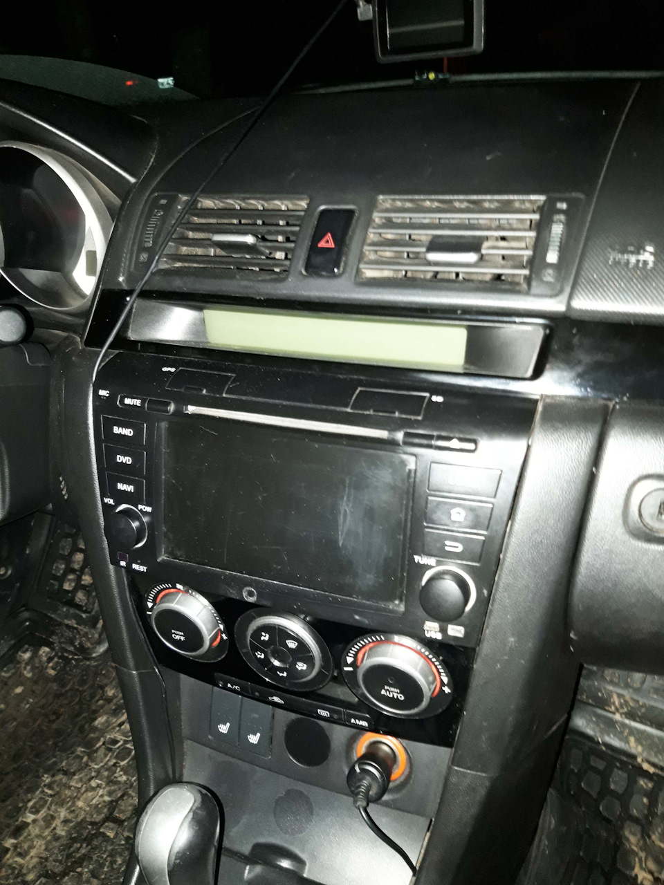 Новая магнитола. — Mazda 3 (1G) BK, 1,6 л, 2008 года | автозвук | DRIVE2