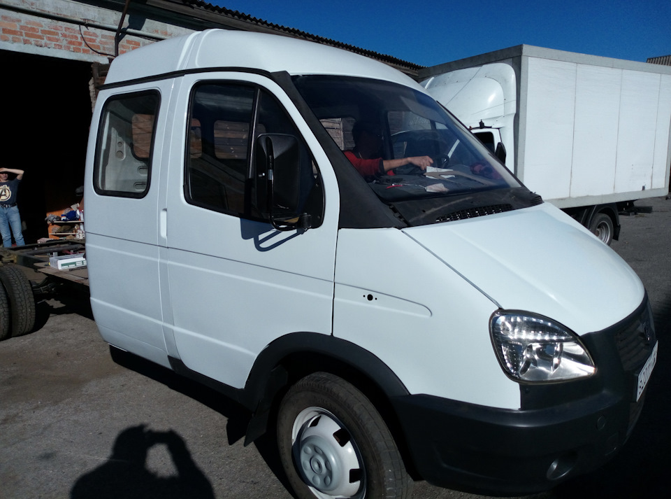 ремонт кабины газель фермер своими руками — ГАЗ Газель, 2,3 л, 2003 ...