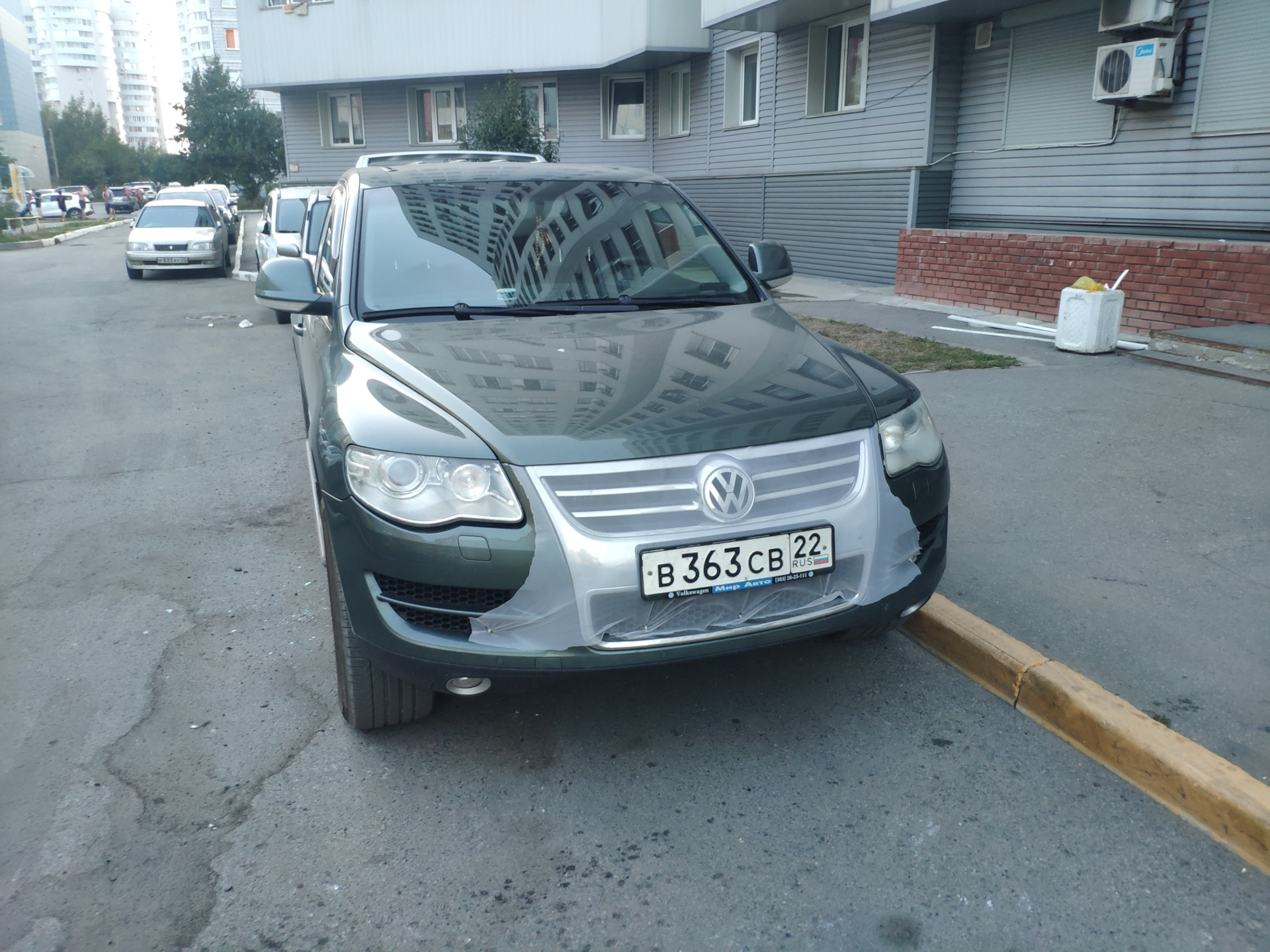 Барнаул — Байкал на туареге — Volkswagen Touareg (1G), 3,6 л, 2008 года |  путешествие | DRIVE2