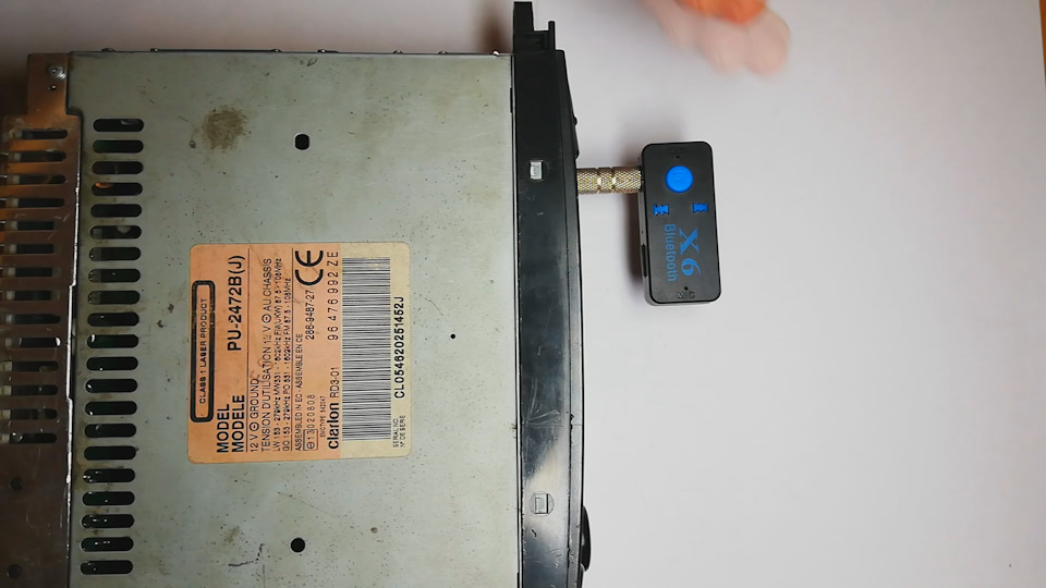 Как добавить в магнитолу Кларион (от ситроена) блютуз и флешку ...