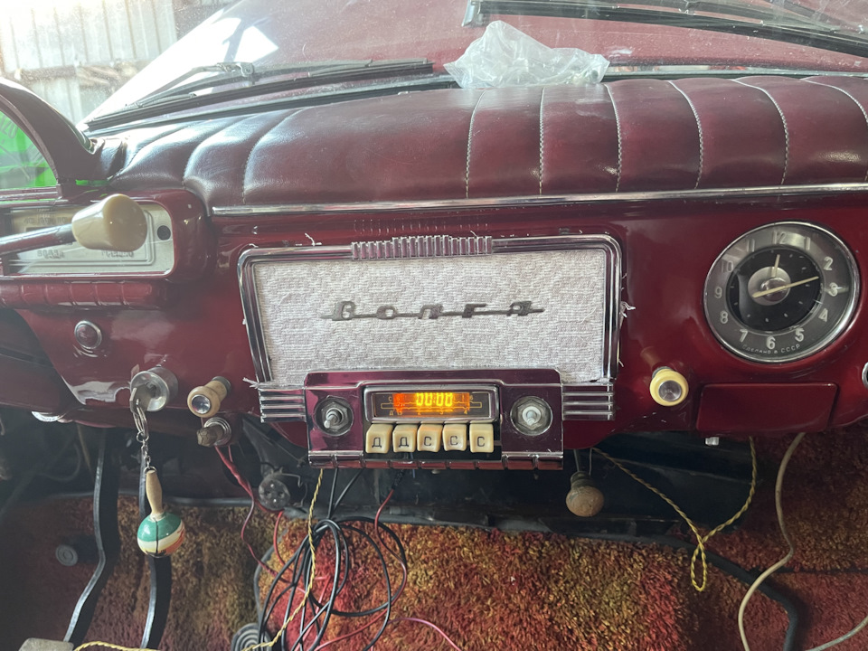 Магнитола. — ГАЗ 21, 2,4 л, 1960 года | автозвук | DRIVE2