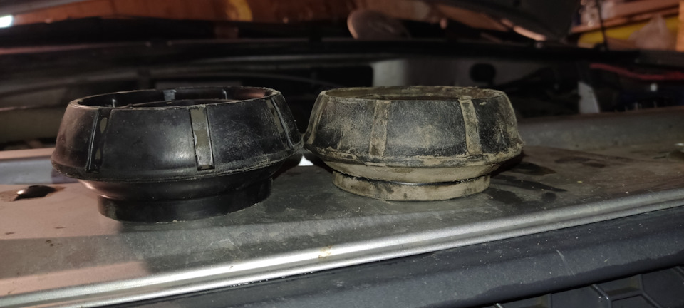 Замена подшипника опоры стойки. — Lada Ларгус, 1,6 л, 2013 года ...