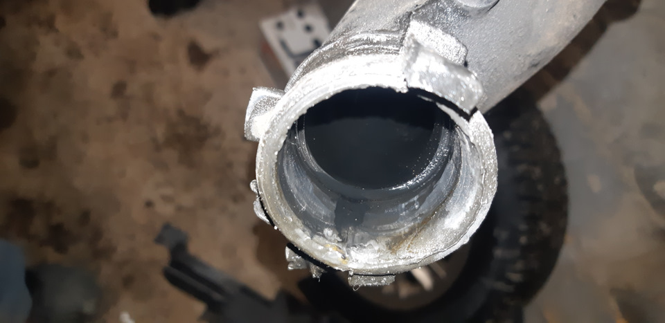 Масло на турбине — Renault Scenic II, 1,5 л, 2006 года | своими руками ...