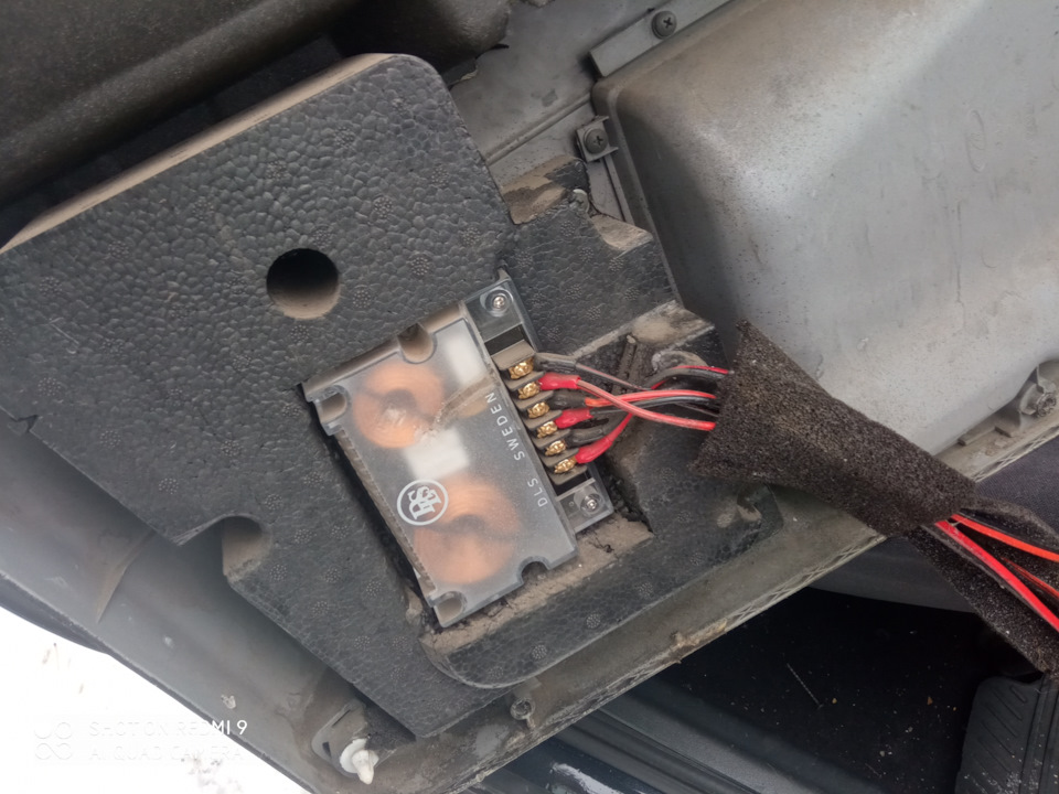 Подключение аудиосистемы DLS — Lada Приора седан, 1,6 л, 2008 года ...