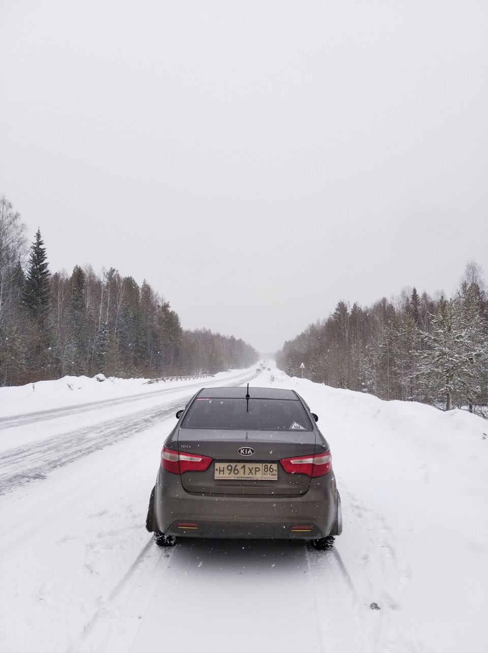 Обратно в зиму. Поездка в город Серов. — KIA Rio (3G), 1,6 л, 2012 года |  путешествие | DRIVE2