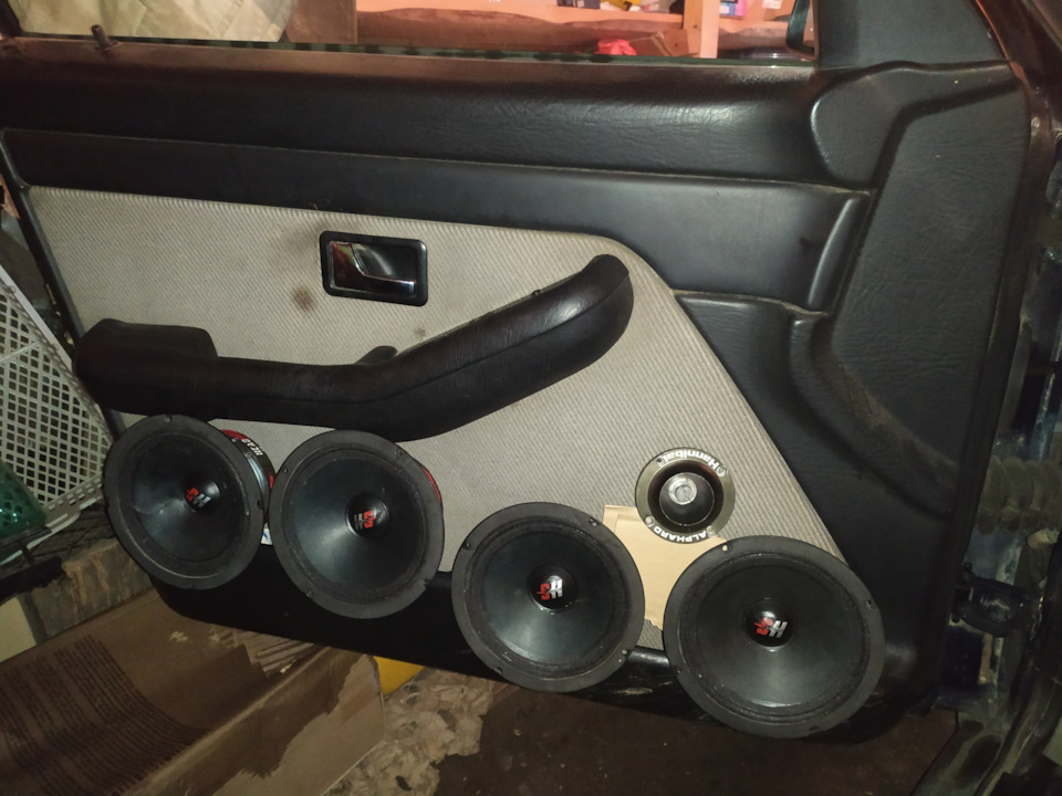Фронт — Audi 100 (C3), 2 л, 1990 года | автозвук | DRIVE2