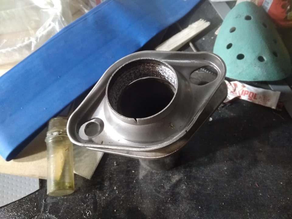 Выхлопная трасса из нержавейки. — Nissan Bluebird Sylphy (G11), 1,5 л ...