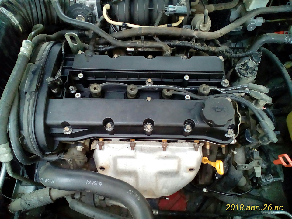Очередная замена прокладки КК. — Chevrolet Lacetti 5D, 1,6 л, 2007 года ...