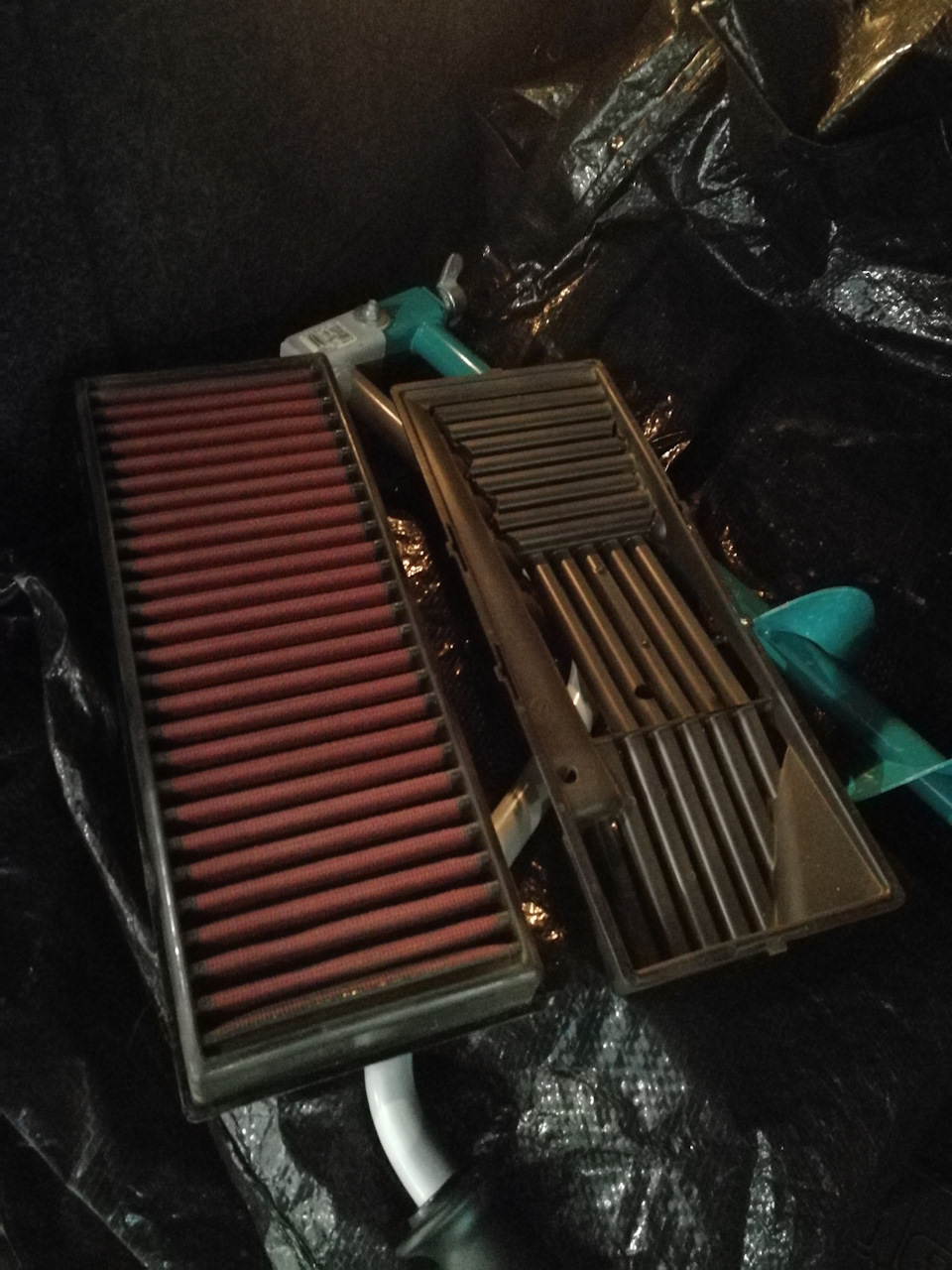 29. ТО на пробеге 120 500 км. + снятие решетки в коробе воздушного ...