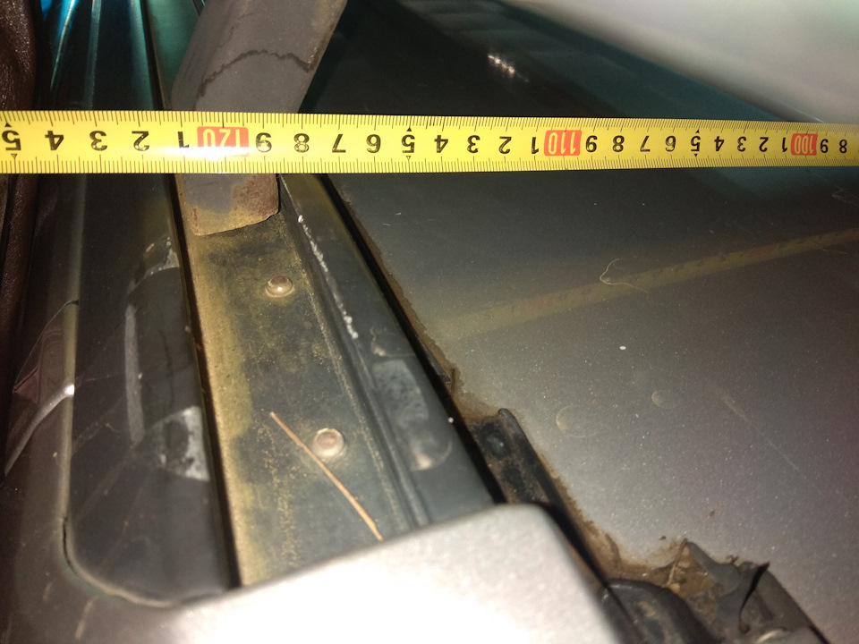 Расстояние между опорами по внешним габаритам. — Hyundai Terracan. Запчасти на фото: 891012, 8912012