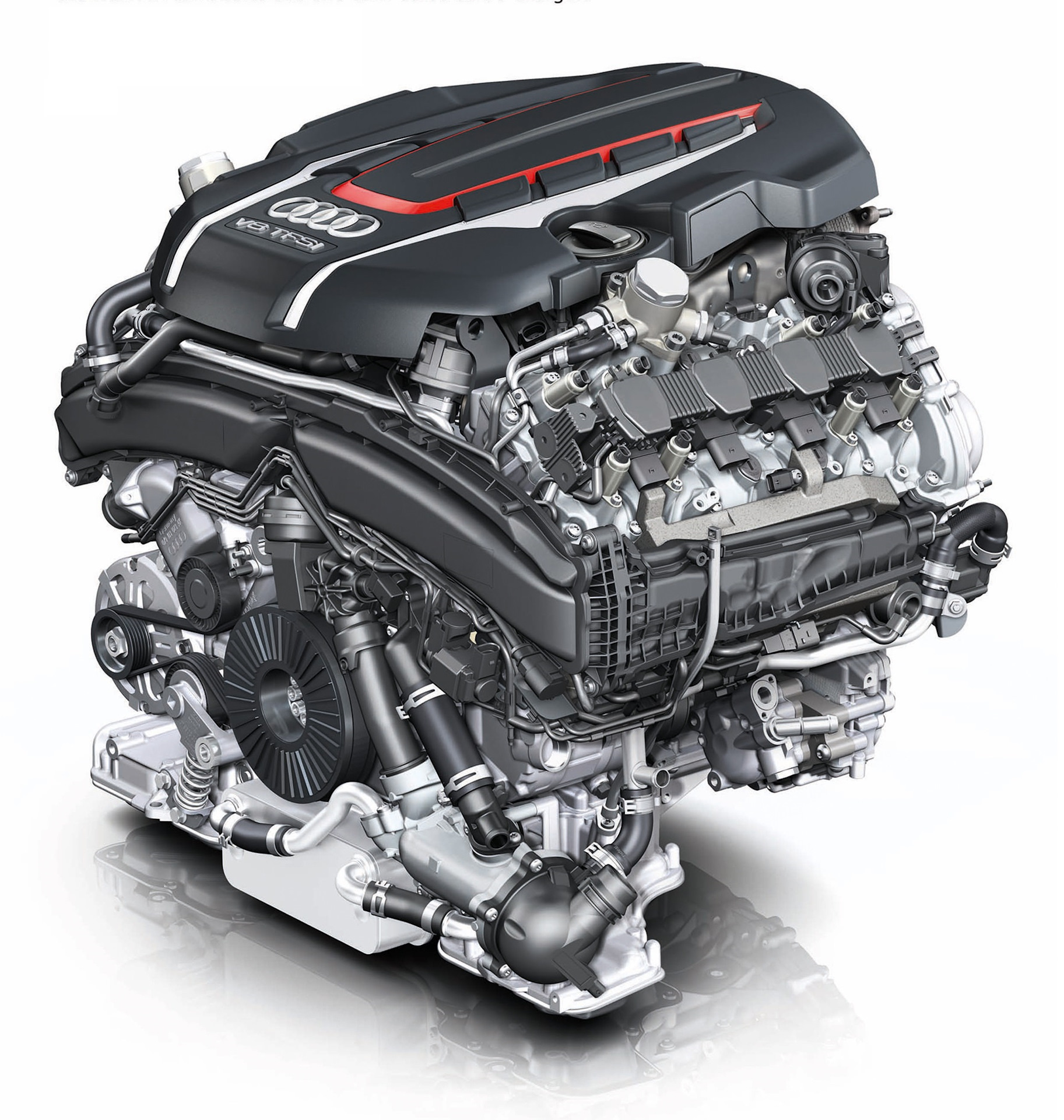 Интересный мотор Audi V8 — 4,0 TFSI — первый