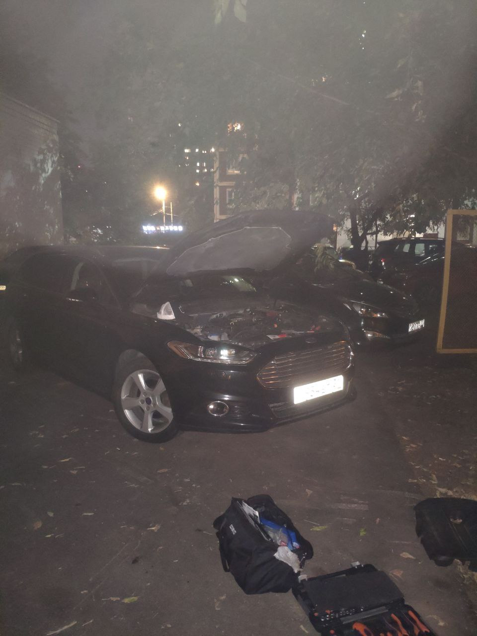 Тест на CO2 в расширительном бачке, замена катушек, диагностика — Ford ...