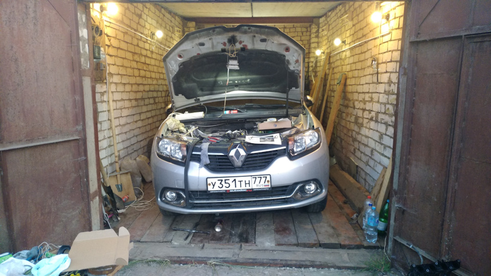 Регулировка зазоров клапанов на двигателе Н4М — Renault Logan (2G), 1,6 ...