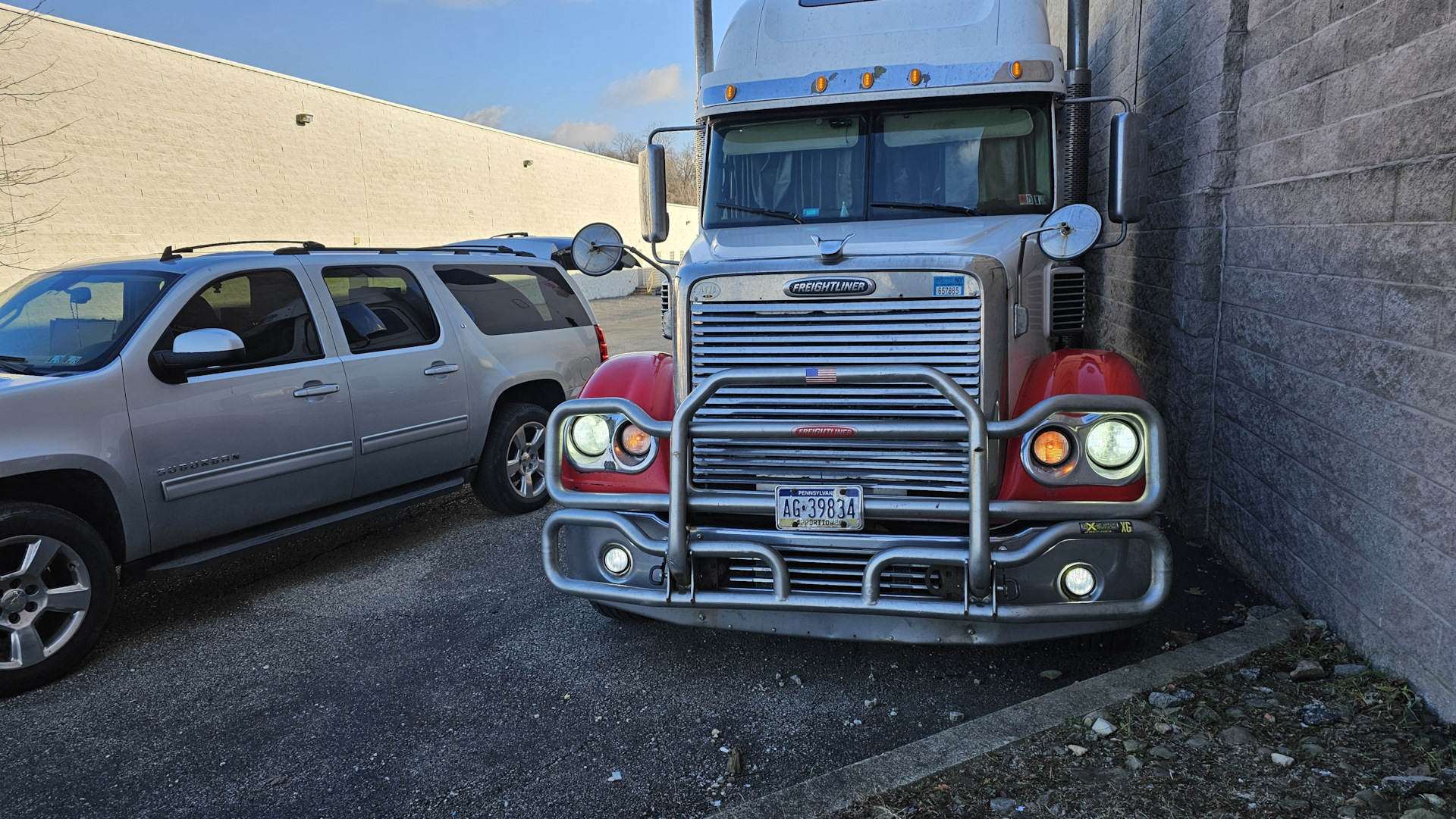 Фото с дорог США: Декабрь — 2023 (Часть — 1) — Freightliner Coronado, 1,4  л, 2007 года | фотография | DRIVE2