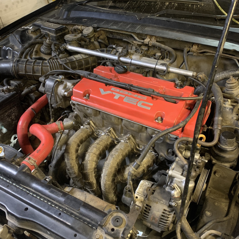 Новый выхлоп — Honda Prelude (BA8/BA9/BB1/BB4), 2,3 л, 1993 года ...