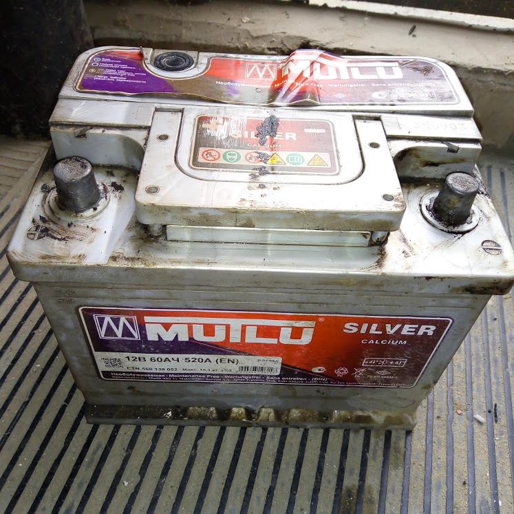 Новый АКБ Тюмень Стандарт. — Lada Калина универсал, 1,6 л, 2012 года ...